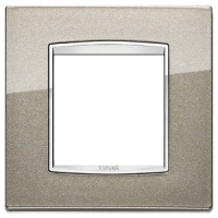 RAMA ORNAMENT 2 MODULE BRIGHT TITANIUM EIKON CHROME - RAMA ORNAMENT 2 MODULE BRIGHT TITANIUM EIKON CHROME