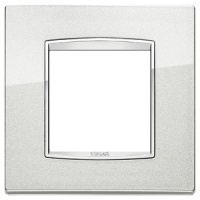 RAMA ORNAMENT 2 MODULE BRIGHT METALLIC SILVER EIKON CHROME - RAMA ORNAMENT 2 MODULE BRIGHT METALLIC SILVER EIKON CHROME