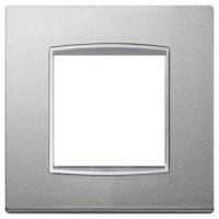 RAMA ORNAMENT 2 MODULE BRIGHT MATT SILVER EIKON TOTAL LOOK - RAMA ORNAMENT 2 MODULE BRIGHT MATT SILVER EIKON TOTAL LOOK