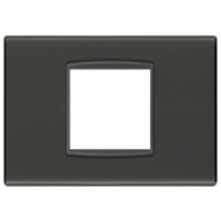RAMA ORNAMENT 2 MODULE CENTRALE REFLEX ANTHRACITE EIKON TOTAL LOOK - RAMA ORNAMENT 2 MODULE CENTRALE REFLEX ANTHRACITE EIKON TOTAL LOOK