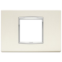 RAMA ORNAMENT 2 MODULE CENTRALE BRIGHT ANTIQUE WHITE EIKON CHROME - RAMA ORNAMENT 2 MODULE CENTRALE BRIGHT ANTIQUE WHITE EIKON CHROME