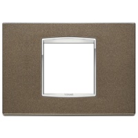 RAMA ORNAMENT 2 MODULE CENTRALE BRIGHT METALLIC SIENA BROWN EIKON CHROME - RAMA ORNAMENT 2 MODULE CENTRALE BRIGHT METALLIC SIENA BROWN EIKON CHROME