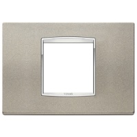 RAMA ORNAMENT 2 MODULE CENTRALE BRIGHT MATT TITANIUM EIKON CHROME - RAMA ORNAMENT 2 MODULE CENTRALE BRIGHT MATT TITANIUM EIKON CHROME