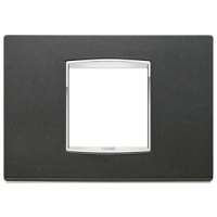 RAMA ORNAMENT 2 MODULE CENTRALE BRIGHT MATT ANTHRACITE EIKON CHROME - RAMA ORNAMENT 2 MODULE CENTRALE BRIGHT MATT ANTHRACITE EIKON CHROME