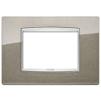 RAMA ORNAMENT 3 MODULE BRIGHT TITANIUM EIKON CHROME - RAMA ORNAMENT 3 MODULE BRIGHT TITANIUM EIKON CHROME