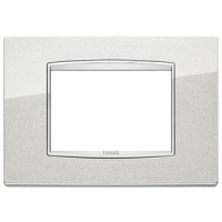 RAMA ORNAMENT 3 MODULE BRIGHT METALLIC SILVER EIKON CHROME - RAMA ORNAMENT 3 MODULE BRIGHT METALLIC SILVER EIKON CHROME