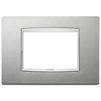 RAMA ORNAMENT 3 MODULE BRIGHT MATT SILVER EIKON CHROME - RAMA ORNAMENT 3 MODULE BRIGHT MATT SILVER EIKON CHROME