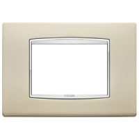 RAMA ORNAMENT 3 MODULE SATIN NICKEL EIKON CHROME - RAMA ORNAMENT 3 MODULE SATIN NICKEL EIKON CHROME