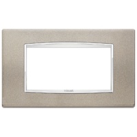 RAMA ORNAMENT 4 MODULE BRIGHT MATT TITANIUM EIKON CHROME - RAMA ORNAMENT 4 MODULE BRIGHT MATT TITANIUM EIKON CHROME
