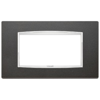 RAMA ORNAMENT 4 MODULE BRIGHT MATT ANTHRACITE EIKON CHROME - RAMA ORNAMENT 4 MODULE BRIGHT MATT ANTHRACITE EIKON CHROME