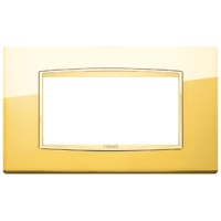 RAMA ORNAMENT 4 MODULE POLISHED GOLD EIKON CHROME - RAMA ORNAMENT 4 MODULE POLISHED GOLD EIKON CHROME