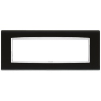 RAMA ORNAMENT 7 MODULE GLASS BLACK ICE EIKON CHROME - RAMA ORNAMENT 7 MODULE GLASS BLACK ICE EIKON CHROME