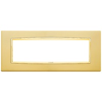 RAMA ORNAMENT 7 MODULE SATIN GOLD EIKON CHROME - RAMA ORNAMENT 7 MODULE SATIN GOLD EIKON CHROME