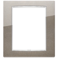 RAMA ORNAMENT 8 MODULE BRIGHT TITANIUM EIKON CHROME - RAMA ORNAMENT 8 MODULE BRIGHT TITANIUM EIKON CHROME