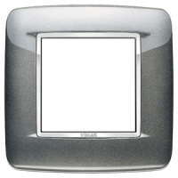 RAMA ORNAMENT 2 MODULE BRIGHT ATLANTIC GREY EIKON CHROME - RAMA ORNAMENT 2 MODULE BRIGHT ATLANTIC GREY EIKON CHROME