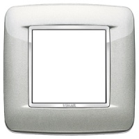 RAMA ORNAMENT 2 MODULE BRIGHT METALLIC SILVER EIKON CHROME - RAMA ORNAMENT 2 MODULE BRIGHT METALLIC SILVER EIKON CHROME