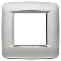 RAMA ORNAMENT 2 MODULE BRIGHT MATT SILVER EIKON TOTAL LOOK - RAMA ORNAMENT 2 MODULE BRIGHT MATT SILVER EIKON TOTAL LOOK