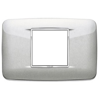 RAMA ORNAMENT 2 MODULE CENTRALE BRIGHT METALLIC SILVER EIKON CHROME - RAMA ORNAMENT 2 MODULE CENTRALE BRIGHT METALLIC SILVER EIKON CHROME
