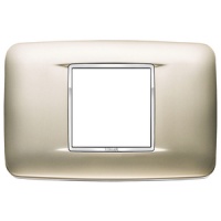 RAMA ORNAMENT 2 MODULE CENTRALE SATIN NICKEL EIKON CHROME - RAMA ORNAMENT 2 MODULE CENTRALE SATIN NICKEL EIKON CHROME