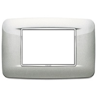RAMA ORNAMENT 3 MODULE BRIGHT METALLIC SILVER EIKON CHROME - RAMA ORNAMENT 3 MODULE BRIGHT METALLIC SILVER EIKON CHROME