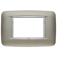 RAMA ORNAMENT 3 MODULE BRIGHT MATT TITANIUM EIKON CHROME - RAMA ORNAMENT 3 MODULE BRIGHT MATT TITANIUM EIKON CHROME