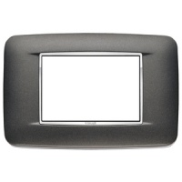 RAMA ORNAMENT 3 MODULE BRIGHT MATT ANTHRACITE EIKON CHROME - RAMA ORNAMENT 3 MODULE BRIGHT MATT ANTHRACITE EIKON CHROME