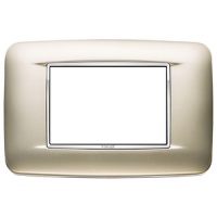 RAMA ORNAMENT 3 MODULE SATIN NICKEL EIKON CHROME - RAMA ORNAMENT 3 MODULE SATIN NICKEL EIKON CHROME