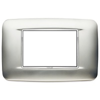 RAMA ORNAMENT 3 MODULE SATIN CHROME EIKON CHROME - RAMA ORNAMENT 3 MODULE SATIN CHROME EIKON CHROME
