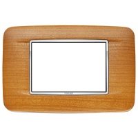 RAMA ORNAMENT 3 MODULE WOOD AMERICAN CHERRY EIKON CHROME - RAMA ORNAMENT 3 MODULE WOOD AMERICAN CHERRY EIKON CHROME