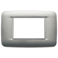 RAMA ORNAMENT 3 MODULE BRIGHT MATT SILVER EIKON TOTAL LOOK - RAMA ORNAMENT 3 MODULE BRIGHT MATT SILVER EIKON TOTAL LOOK