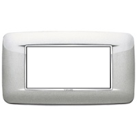 RAMA ORNAMENT 4 MODULE BRIGHT METALLIC SILVER EIKON CHROME - RAMA ORNAMENT 4 MODULE BRIGHT METALLIC SILVER EIKON CHROME