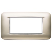 RAMA ORNAMENT 4 MODULE SATIN NICKEL EIKON CHROME - RAMA ORNAMENT 4 MODULE SATIN NICKEL EIKON CHROME