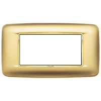 RAMA ORNAMENT 4 MODULE SATIN GOLD EIKON CHROME - RAMA ORNAMENT 4 MODULE SATIN GOLD EIKON CHROME