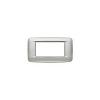 RAMA ORNAMENT 4 MODULE BRIGHT MATT SILVER EIKON TOTAL LOOK - RAMA ORNAMENT 4 MODULE BRIGHT MATT SILVER EIKON TOTAL LOOK