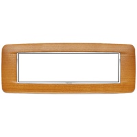 RAMA ORNAMENT 7 MODULE WOOD AMERICAN CHERRY EIKON CHROME - RAMA ORNAMENT 7 MODULE WOOD AMERICAN CHERRY EIKON CHROME