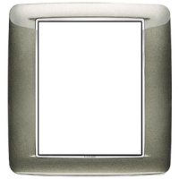 RAMA ORNAMENT 8 MODULE BRIGHT TITANIUM EIKON CHROME - RAMA ORNAMENT 8 MODULE BRIGHT TITANIUM EIKON CHROME