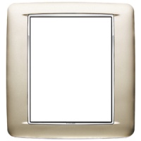RAMA ORNAMENT 8 MODULE SATIN NICKEL EIKON CHROME - RAMA ORNAMENT 8 MODULE SATIN NICKEL EIKON CHROME