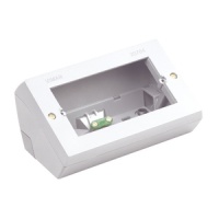 DOZE APARATAJ MODULAR 4 MODULE PENTRU MONTAJ PE BIROU ALB VIMAR EIKON - DOZE APARATAJ MODULAR 4 MODULE PENTRU MONTAJ PE BIROU ALB VIMAR EIKON
