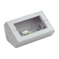 DOZE APARATAJ MODULAR 4 MODULE PENTRU MONTAJ PE BIROU GRI VIMAR EIKON - DOZE APARATAJ MODULAR 4 MODULE PENTRU MONTAJ PE BIROU GRI VIMAR EIKON