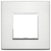 RAMA ORNAMENT 2 MODULE BRILLIANT ALUMINIUM EIKON EVO - RAMA ORNAMENT 2 MODULE BRILLIANT ALUMINIUM EIKON EVO