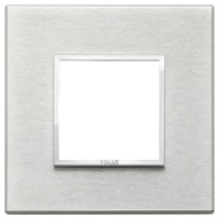 RAMA ORNAMENT 2 MODULE ALUMINIUM NEXT GREY EIKON EVO - RAMA ORNAMENT 2 MODULE ALUMINIUM NEXT GREY EIKON EVO