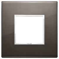RAMA ORNAMENT 2 MODULE ALUMINIUM BLACK SAPPHIRE EIKON EVO - RAMA ORNAMENT 2 MODULE ALUMINIUM BLACK SAPPHIRE EIKON EVO