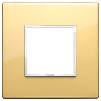 RAMA ORNAMENT 2 MODULE ALUMINIUM POLISHED GOLD EIKON EVO - RAMA ORNAMENT 2 MODULE ALUMINIUM POLISHED GOLD EIKON EVO