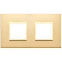 RAMA ORNAMENT 4(2+2) MODULE SATIN GOLD EIKON EVO - RAMA ORNAMENT 4(2+2) MODULE SATIN GOLD EIKON EVO