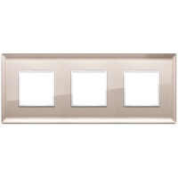 RAMA ORNAMENT 6(2+2+2) MODULE BRONZE MIRROR EIKON EVO - RAMA ORNAMENT 6(2+2+2) MODULE BRONZE MIRROR EIKON EVO