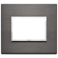 RAMA ORNAMENT 3 MODULE ALUMINIUM LAVA GREY EIKON EVO - RAMA ORNAMENT 3 MODULE ALUMINIUM LAVA GREY EIKON EVO