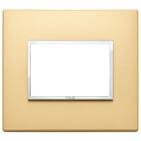 RAMA ORNAMENT 3 MODULE ALUMINIUM SATIN GOLD EIKON EVO - RAMA ORNAMENT 3 MODULE ALUMINIUM SATIN GOLD EIKON EVO