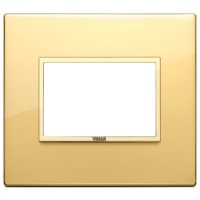 RAMA ORNAMENT 3 MODULE ALUMINIUM POLISHED GOLD EIKON EVO - RAMA ORNAMENT 3 MODULE ALUMINIUM POLISHED GOLD EIKON EVO