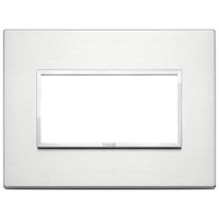 RAMA ORNAMENT 4 MODULE BRILLIANT ALUMINIUM EIKON EVO - RAMA ORNAMENT 4 MODULE BRILLIANT ALUMINIUM EIKON EVO