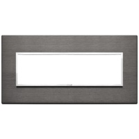 RAMA ORNAMENT 7 MODULE ALUMINIUM LAVA GREY EIKON EVO - RAMA ORNAMENT 7 MODULE ALUMINIUM LAVA GREY EIKON EVO